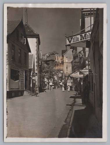 Helgoland einkaufsstraße im - einkaufsstraße,