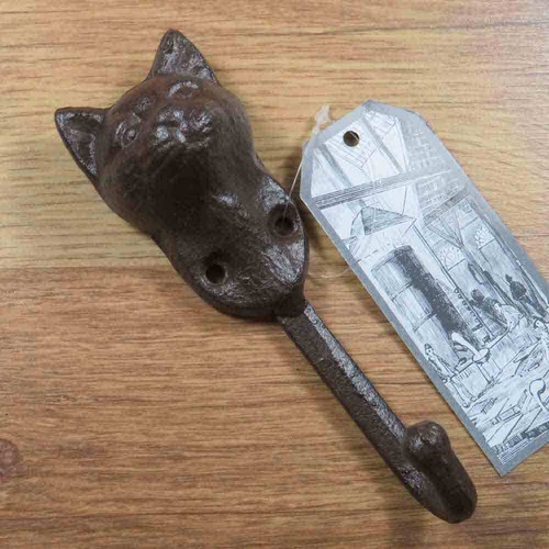 Garderobenhaken katze - garderobenhaken,
