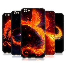 OFFIZIELLE CHRISTOS KARAPANOS PHÖNIX SOFT GEL HANDYHÜLLE FÜR OPPO HANDYS