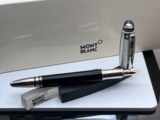 MONTBLANC Starwalker Doue Steel Füller Platinum im Full Set Feder: M