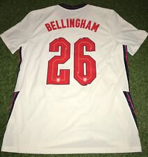 Jude Bellingham #26 Spielertrikot Home England BVB Dortmund wie Matchworn Trikot
