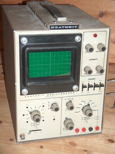 Heathkit 1kanal oscilloscope - heathkit, 1kanal-oscilloscope