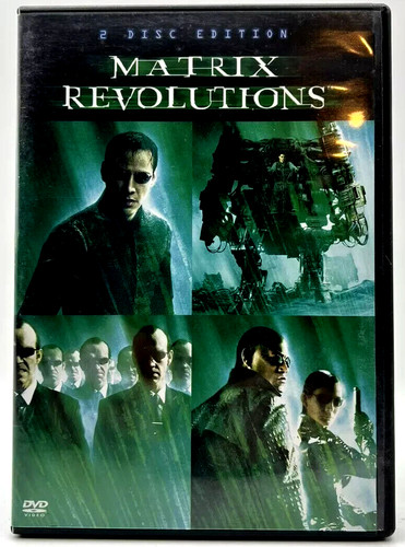 Dvd matrix revolutions - matrix,