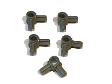 Lego Technic Achs Pin Eck Verbinder 3 fach dunkel Grau 5 Stück #10197 (2)