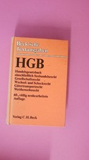 183362 HGB - HANDELSGESETZBUCH