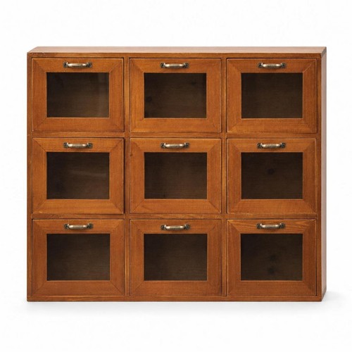 Apothekerschrank aus holz - aus,