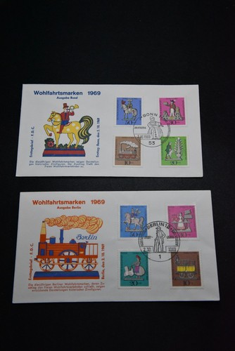 Erstagsbriefe wohlfahrtsmarken - erstagsbriefe,