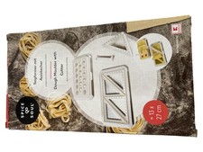 SPICE & SOUL Teigformer Ausstecher Nudeln Pasta Ravioli Formen Weiß Kunststoff