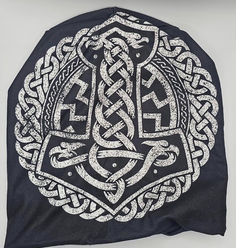 Wikinger beanie thors hammer - wikinger,