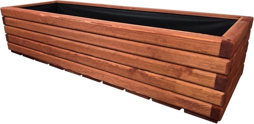 Pflanzkübel holz rechteckig - holz,