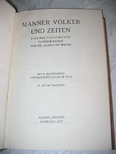 Altes buch 1917 - altes,