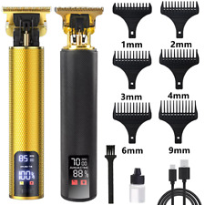 Profi Haarschneidemaschine Haarschneider Rasierer Hair Clipper Bart Trimmer LCD