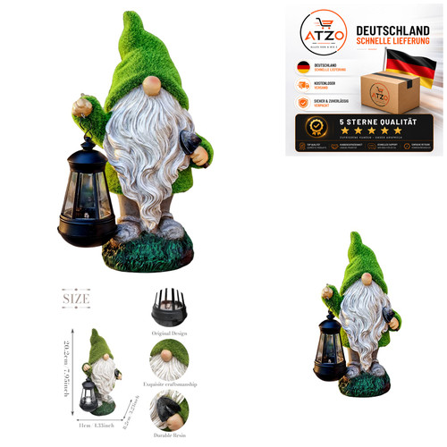 Gartendeko gartenzwerg led - gartenzwerg,