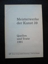 Kunstunterricht  Meisterwerke