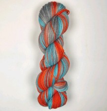 Handgefärbte Sockenwolle 100g