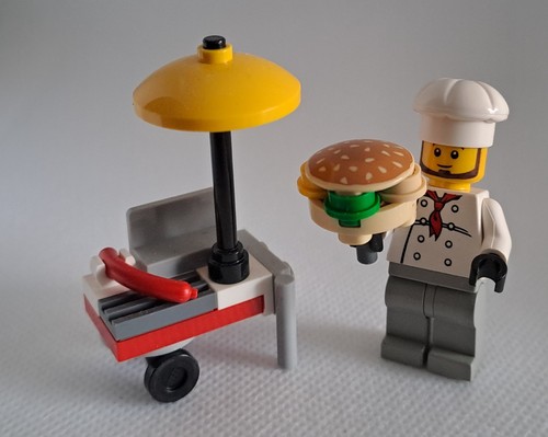 Lego city minifigur koch mit - minifigur,