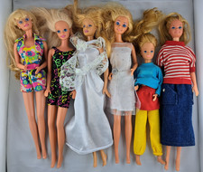 Barbie Konvolut – 6 Puppen aus verschiedenen Jahrgängen (Vintage / 80er / 90er)