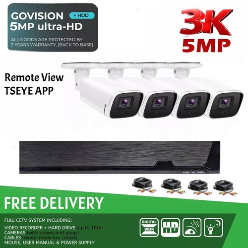 Cctv 5mp überwachungskamera - 5mp,