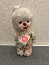 Vintage Harlekin Clown Puppe
