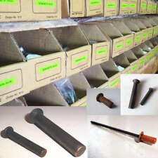 Nieten verschiedene Größen DDR Senknieten Stahl Halbrundnieten Blindnieten