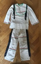 Vintage Karneval Indianer Kostüm Kinder 3 tlg Federschmuck 70er Jahre ca. 8-10