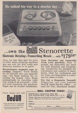 1957 DeJur Grundig Stenorette