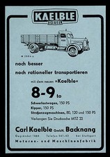 Werbung Reklame 1951