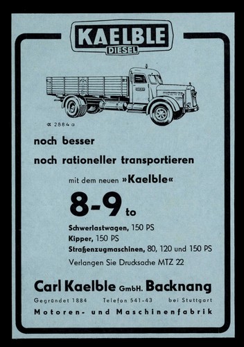 Werbung reklame 1951 - werbung,