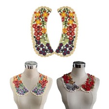 Sewing Collar Patches Applique Wedding Dress Applique for Wedding Gown Dress