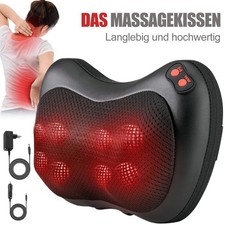 Shiatsu Massagekissen Nacken Massagegerät mit Wärmefunktion Rückenmassagegerät