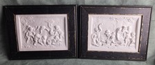 2 Vintage Gips Reliefs –