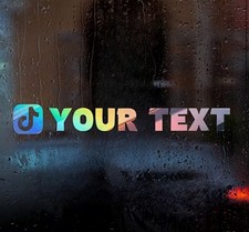 Tiktok Aufkleber Auto Werbung