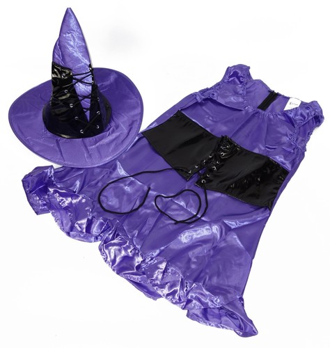 Violettes damen hexen kostüm - violettes,