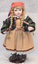 Porzellanpuppe - Sammlerpuppe -  Reinart Faelens - Mädchen - ca. 47 cm   