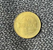 200 Lire 1996 Italien 100 Jahre Zollakademie KM# 184