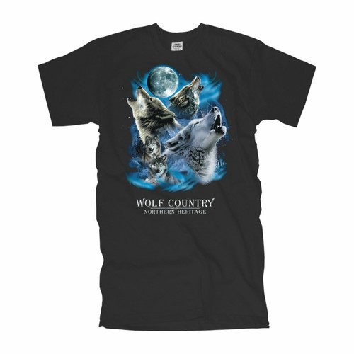 Shirt wolf country - t-shirt,
