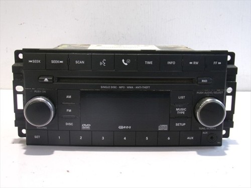 05064927af radio chrysler - 05064927af,