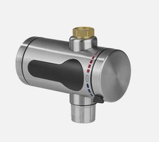 Durchlauferhitzer Kompakt Edelstahl 3600W Garten Camping Warmwasserbereiter 60°C