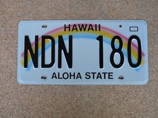 US-Kennzeichen Hawaii