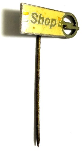 Opel shop anstecknadel - anstecknadel, (h38n)