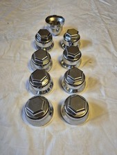 Mercedes Benz Radolid Schutzkappe Chrom A0004010124 NEU 9 Radmutter LKW BUS 