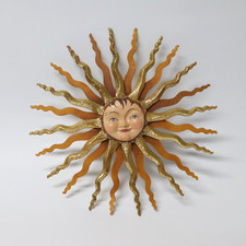 Sonne Strahlenkranz beidseitig