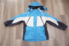 Herren-Ski/Snowbord-Jacke*SNOW GEAR by TCM*Gr.L*Weiss/Grau/Blau*RECCO-System*TOP