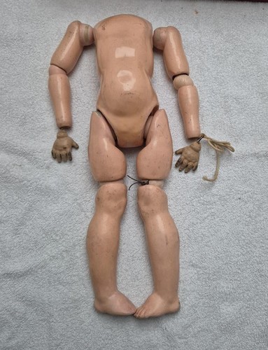 Puppenkörper antik kämmer - puppenkörper,,