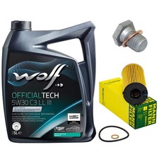 Motoröl Filter Set Wolf Oil