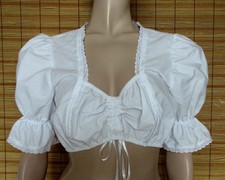 Weisse dirndlbluse - dirndlbluse,