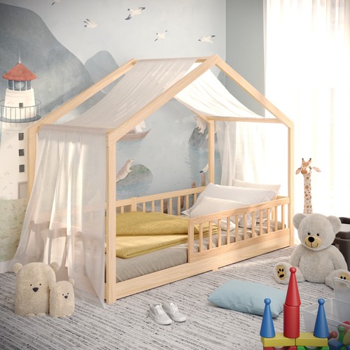 Malte hausbett 90x200 - hausbett,