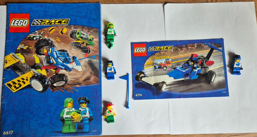 Lego race 6617 6714 - race, 6617+6714