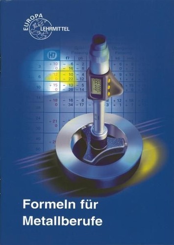 Formeln für metallberufe - formeln,
