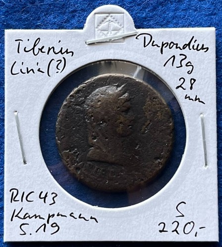 Tiberius dupondius livia - tiberius,